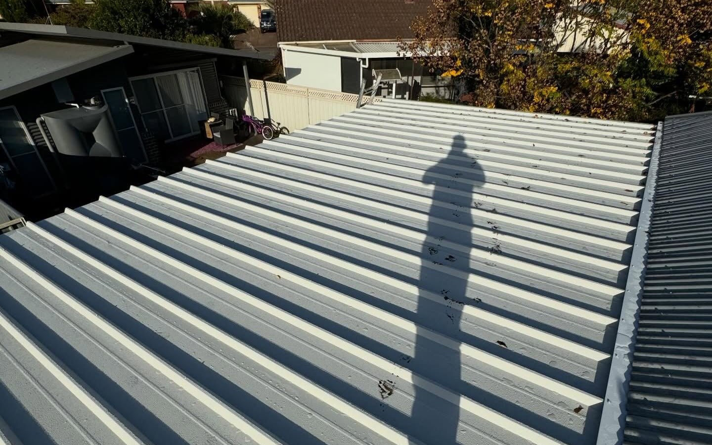 Insulated patio roof